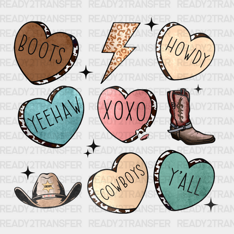 Yeehaw Boots Dtf Transfer