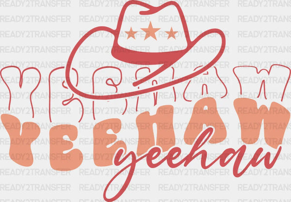 Yeehaw Yeehaw Western Design - Cowgirl DTF Transfers