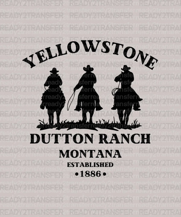 YELLOWSTONE DTF Transfer