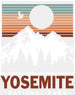 Yosemite National Park Design - National Parks DTF Transfers ready2transfer White