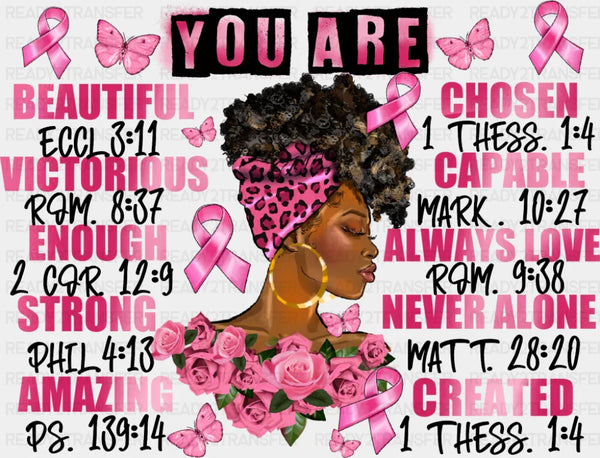 You Are - Faith DTF Transfer