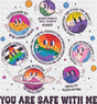 You Are Safe With Me - Gay DTF Transfer Adult Unisex - S & M (10’’) / Dark Color Design (See Imaging)