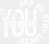 You Are So Very Loved - Valentine’s Day Dtf Transfer Adult Unisex S & M (10’’) / Light Color