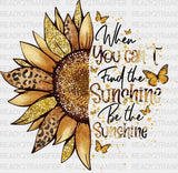 You Can’t Sunshine Dtf Transfer