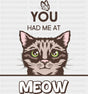 You Had Me At Meow - Cats DTF Transfer