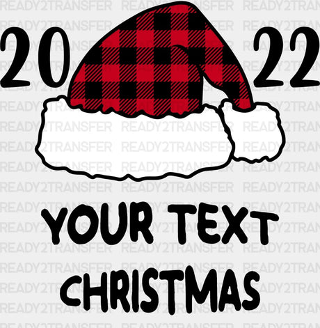 Your Text Christmas Dtf Transfer