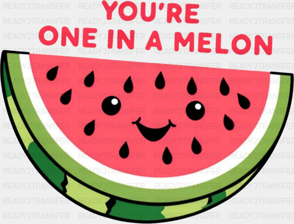You're One In A Melon - Minimal UV Sticker Permanent UV DTF Decal