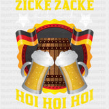Zicke Zacke - Oktoberfest DTF Transfers ready2transfer