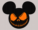 Angry Halloween Mouse DTF Transfer - ready2transfer