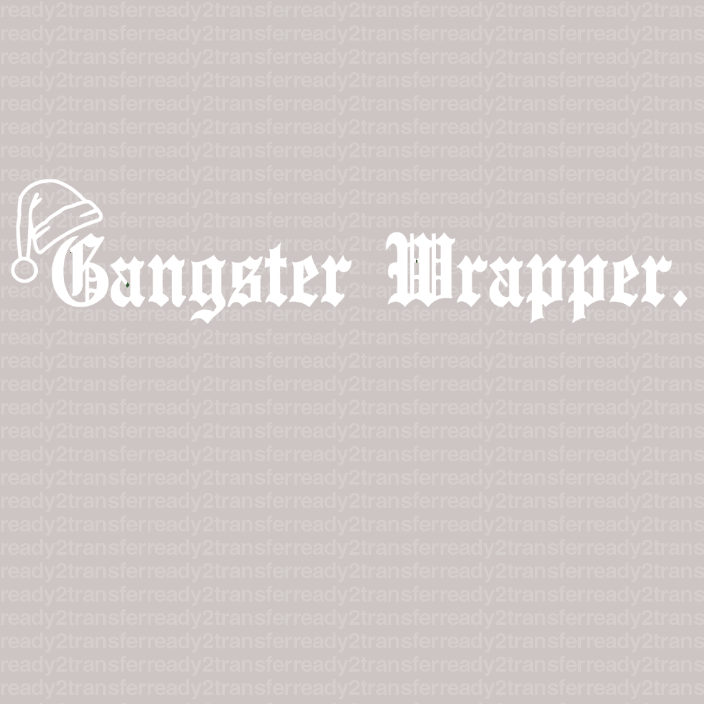 Gangster Wrapper DTF Transfer - ready2transfer