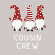 Gnomes Cousin Crew DTF Transfer - ready2transfer