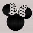 Minnie Head Disney DTF Heat Transfer, Disney Vacation Design, Mickey Minnie DTF - ready2transfer
