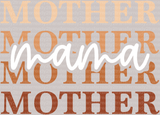 Mother's Day DTF Heat Transfer, Mama Design, Mom DTF - ready2transfer