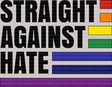 Straight Against Hate DTF Transfer - ready2transfer