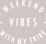 Weekend Vibes With My Tribe DTF Heat Transfer, Vacation Design, Vacay Mode DTF - ready2transfer