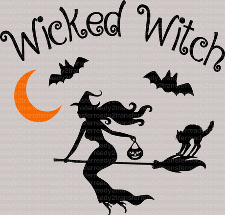 Wicked Witch DTF Transfer - ready2transfer